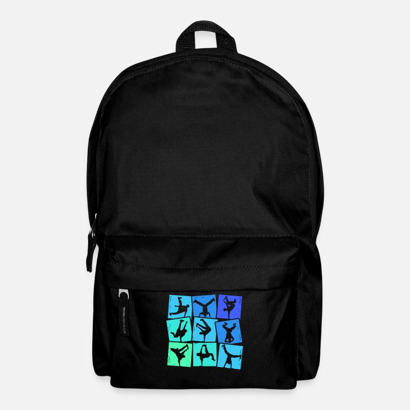 Breakdance Breakdancer Breakdance Enfants Garçons - Sac à dos - noir