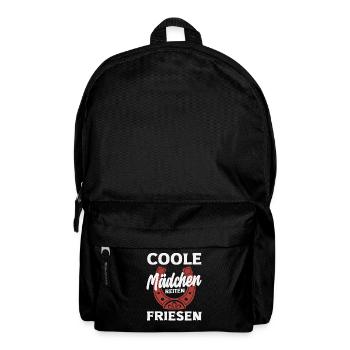 Cool Girl Frison Cheval Fille Équitation - Sac à dos - noir - Devant