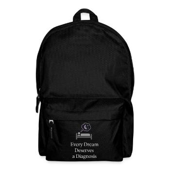 Technologue du sommeil, technicien polysomnographique, Rpsgt - Sac à dos - noir - Devant