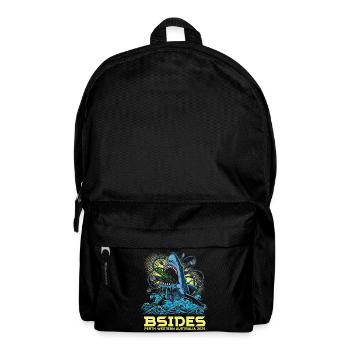 Shark Beat BSIDES Perth 2025 - Rucksack - Schwarz - Vorne