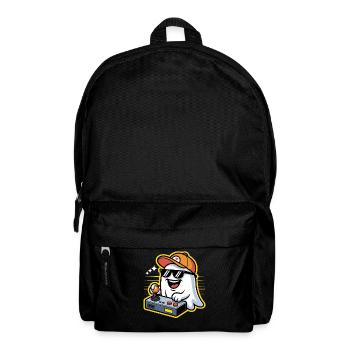 Retro Gamer Halloween Geist - Rucksack - Schwarz - Vorne