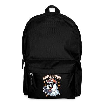 Retro Gamer Halloween Geist - Rucksack - Schwarz - Vorne