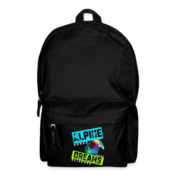 Alpine Dreams | Ski Winter Design - Backpack - black - Front
