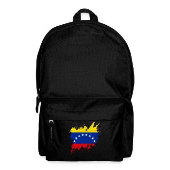 Flagge Venezuelas, Rissstil - Rucksack - Schwarz - Vorne