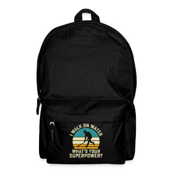 Hockey Eishockey Eishockeyspieler Geschenk - Rucksack - Schwarz - Vorne
