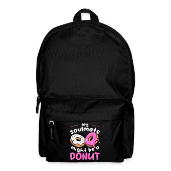 Mon beignet d’âme sœur - Sac à dos - noir - Devant