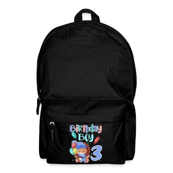 3rd Birthday Leo - Backpack - black - Front