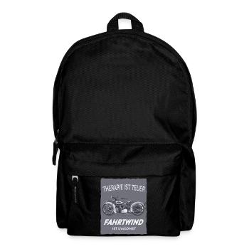 Airstream instead of therapy - Backpack - black - Front