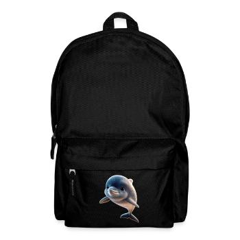 Dolphin Diver Dolphins Ocean Cute Dolphins Dolphin - Backpack - black - Front