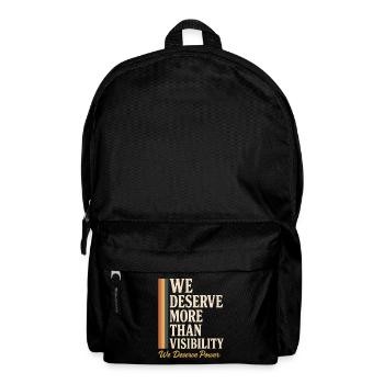 Groovy Pride Retro Equality Queer Story - Backpack - black - Front