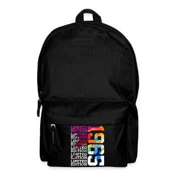 LIMITED EDITION 1965 61 JAHRE 61. GEBURTSTAG - Rucksack - Schwarz - Vorne