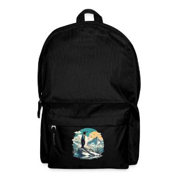 Pinguine Pinguin - Rucksack - Schwarz - Vorne