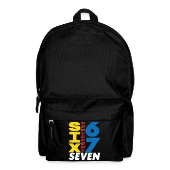 Sechs Sieben, 67 - Rucksack - Schwarz - Vorne