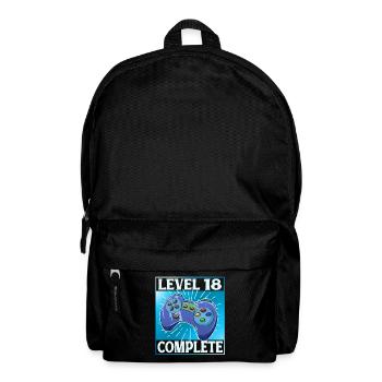 Level 18 complete - Backpack - black - Front