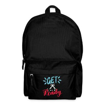 Ready to ski - Backpack - black - Front