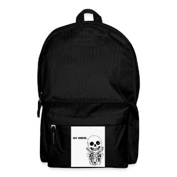 Skeleton smile  - Backpack - black - Front