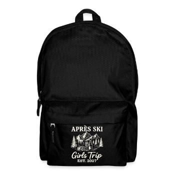 Après Ski Girls Trip 2027 Girls' Night Out Skiing - Backpack - black - Front
