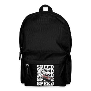 Speed Motorboat Adventure - Backpack - black - Front