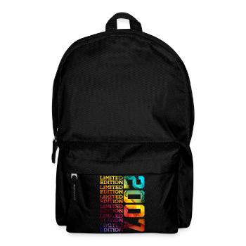 LIMITED EDITION 2007 19 YEARS 19TH BIRTHDAY - Backpack - black - Front