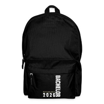 Psychologie Bachelor 2026 - Rucksack - Schwarz - Vorne