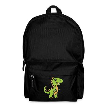 Cute Little Dinosaur - Backpack - black - Front