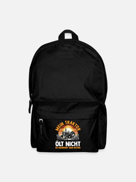Landwirt Bauernhof Farmer Bauer Traktor - Rucksack - Schwarz