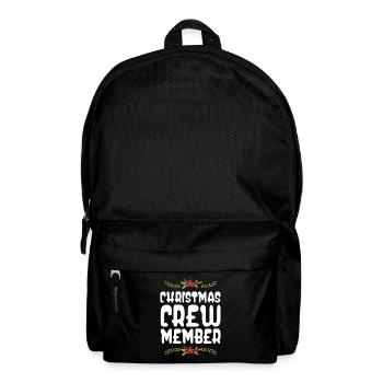 Weihnachten Crew Christmas - Backpack - black - Front