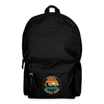 Le randonneur le plus acceptable du monde Funny Trail Lover Outdoor - Sac à dos - noir - Devant