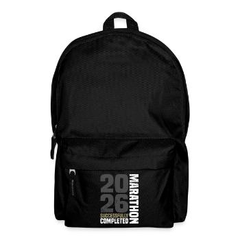 Marathon 2026 - Rucksack - Schwarz - Vorne