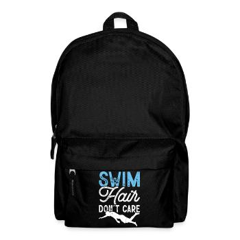 Schwimmen Wassersport Schwimmer Geschenke - Rucksack - Schwarz - Vorne