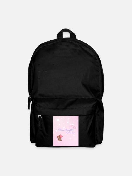 Shine Bright – Be Your Own Light - Backpack - black