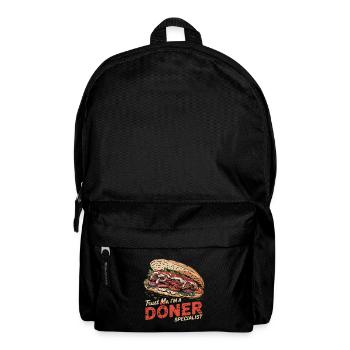 Doner Kebab Humor - Backpack - black - Front