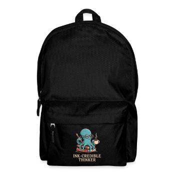 Octopus Humor - Backpack - black - Front