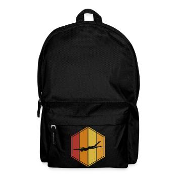 Schwimmen Wassersport Schwimmer Geschenke - Rucksack - Schwarz - Vorne