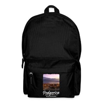 Podgorica Montenegro - Rucksack - Schwarz - Vorne