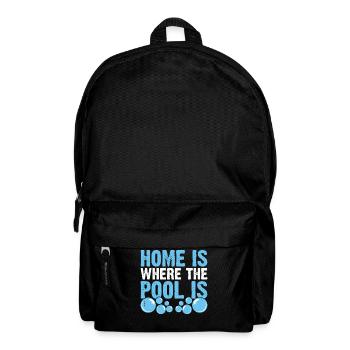 Schwimmen Wassersport Schwimmer Geschenke - Rucksack - Schwarz - Vorne