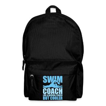 Schwimmen Wassersport Schwimmer Geschenke - Rucksack - Schwarz - Vorne