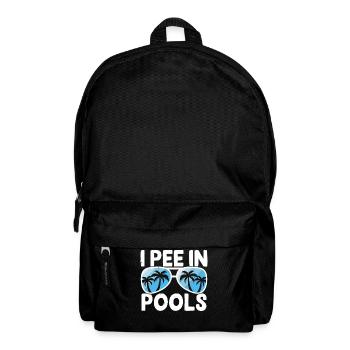 Schwimmen Wassersport Schwimmer Geschenke - Rucksack - Schwarz - Vorne