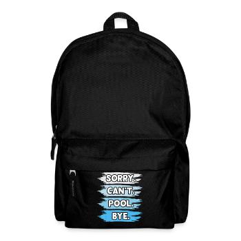 Schwimmen Wassersport Schwimmer Geschenke - Rucksack - Schwarz - Vorne