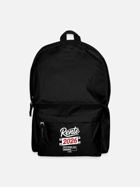 Rente 2026 Countdown - Rucksack - Schwarz