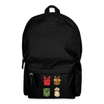 Weihnachtsmann Weihnachtszeit Weihnachten - Rucksack - Schwarz - Vorne