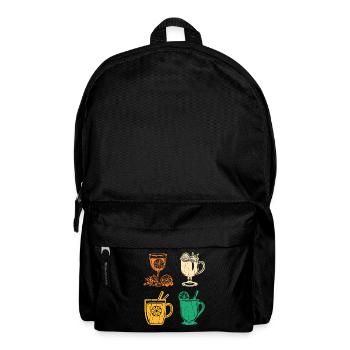 Santa Claus Mulled Wine Christmas - Backpack - black - Front