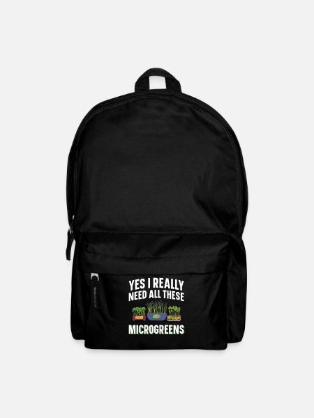 Microgreens Growing System Gartenset Spross - Rucksack - Schwarz