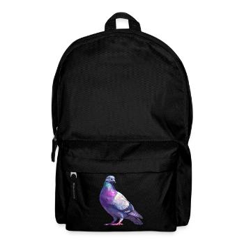 Tauben Taube - Rucksack - Schwarz - Vorne