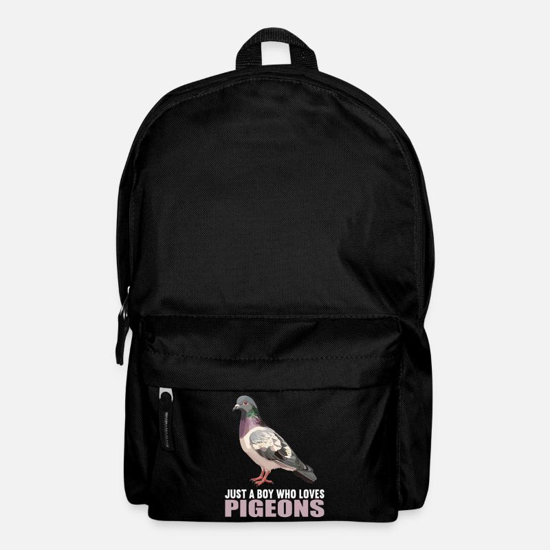Tauben Taube - Rucksack - Schwarz