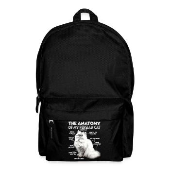 Cadeau des chats persans pour l’amoureux des chats - Sac à dos - noir - Devant