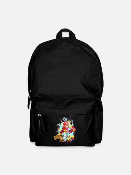 KREATIV WICHTEL Dab Graffiti Künstler XMas - Rucksack - Schwarz