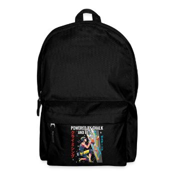 Angetrieben von Chalk- und Beta-Kletterdesign - Rucksack - Schwarz - Vorne