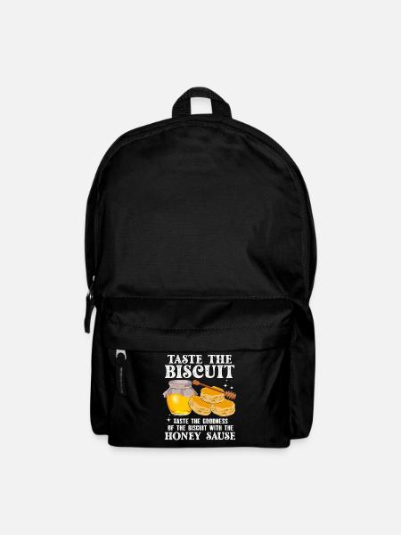 Honig-Keks-Genuss - Rucksack - Schwarz