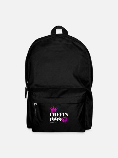 Chefin Edition 1999 26 Birthday Saying - Backpack - black